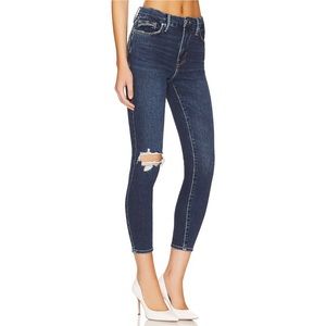 NEW Good American Good Waist Crop Jeans